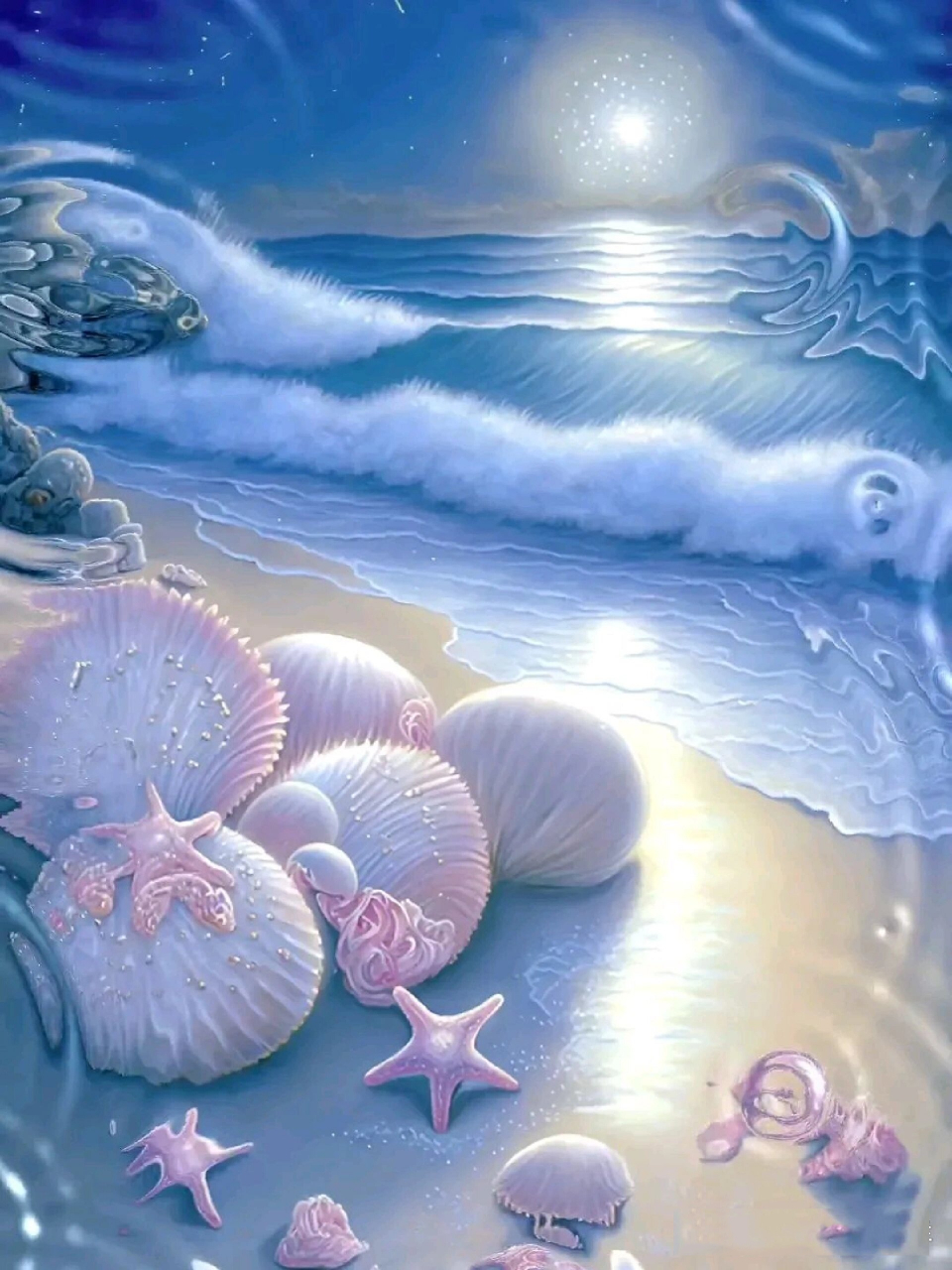 唯美的海洋壁纸 美丽的海洋是我们心灵深处的自由