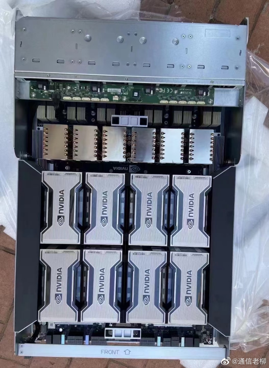 原来这就是大名鼎鼎的英伟达a100处理器!