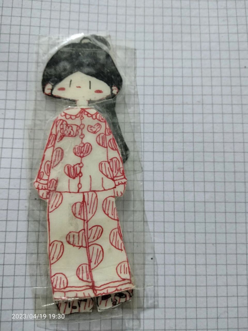 自制纸片人睡衣(不喜勿喷 )