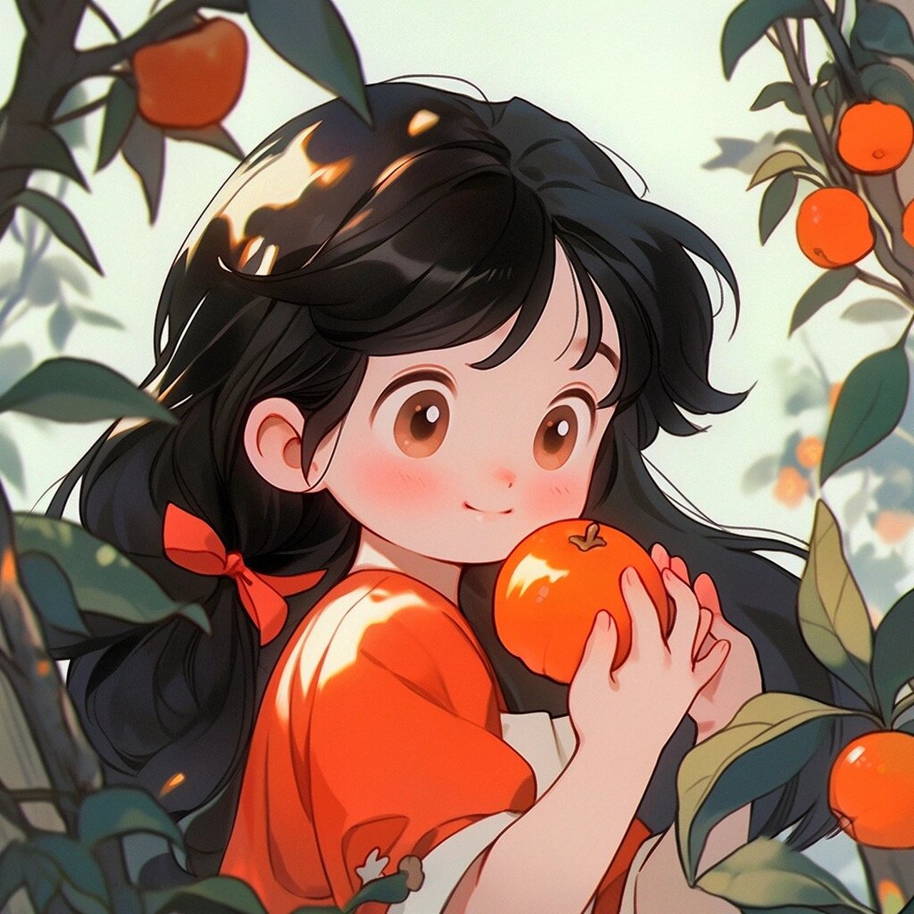 九月新头像 柿柿如意