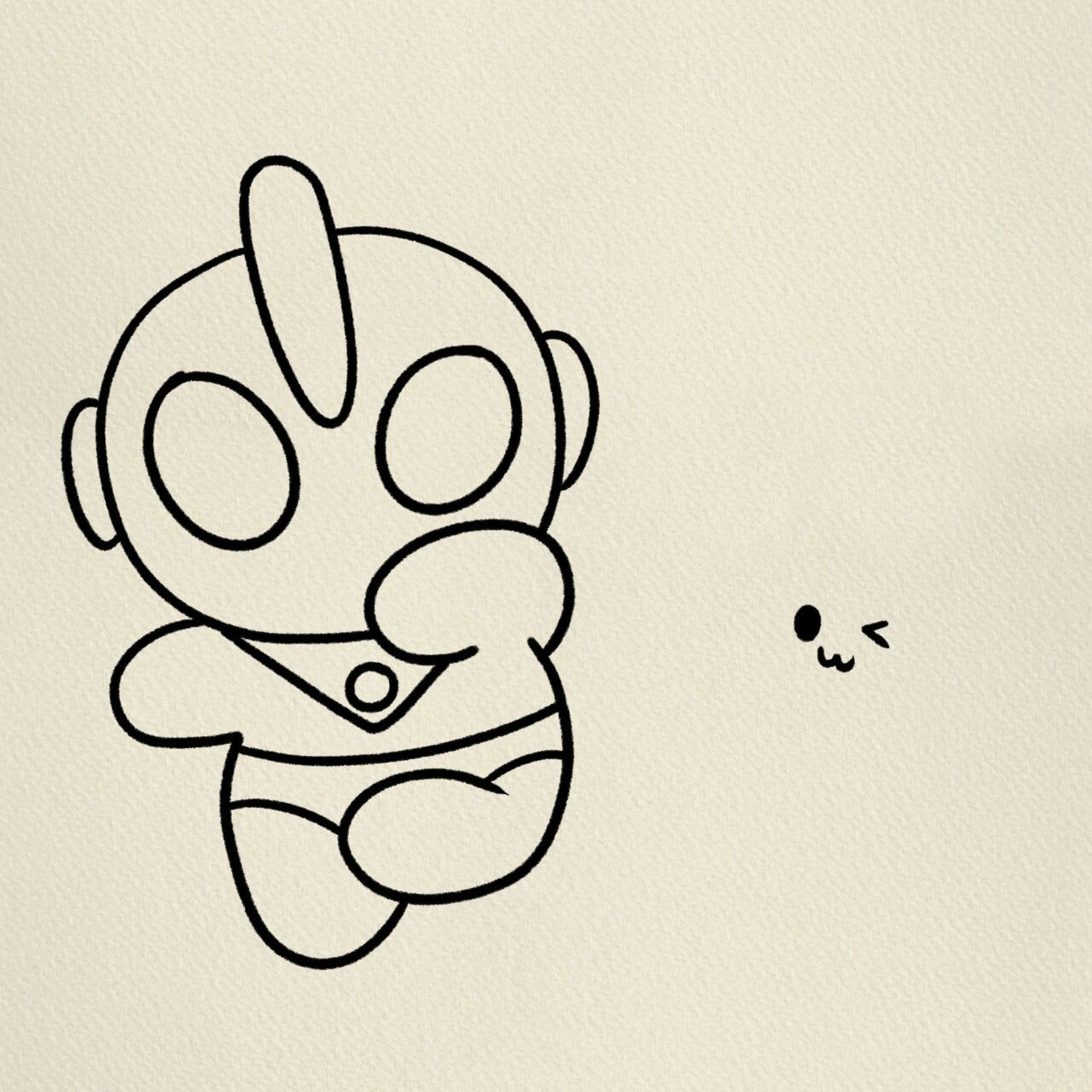 奥特曼简笔画‖(23)         临摹