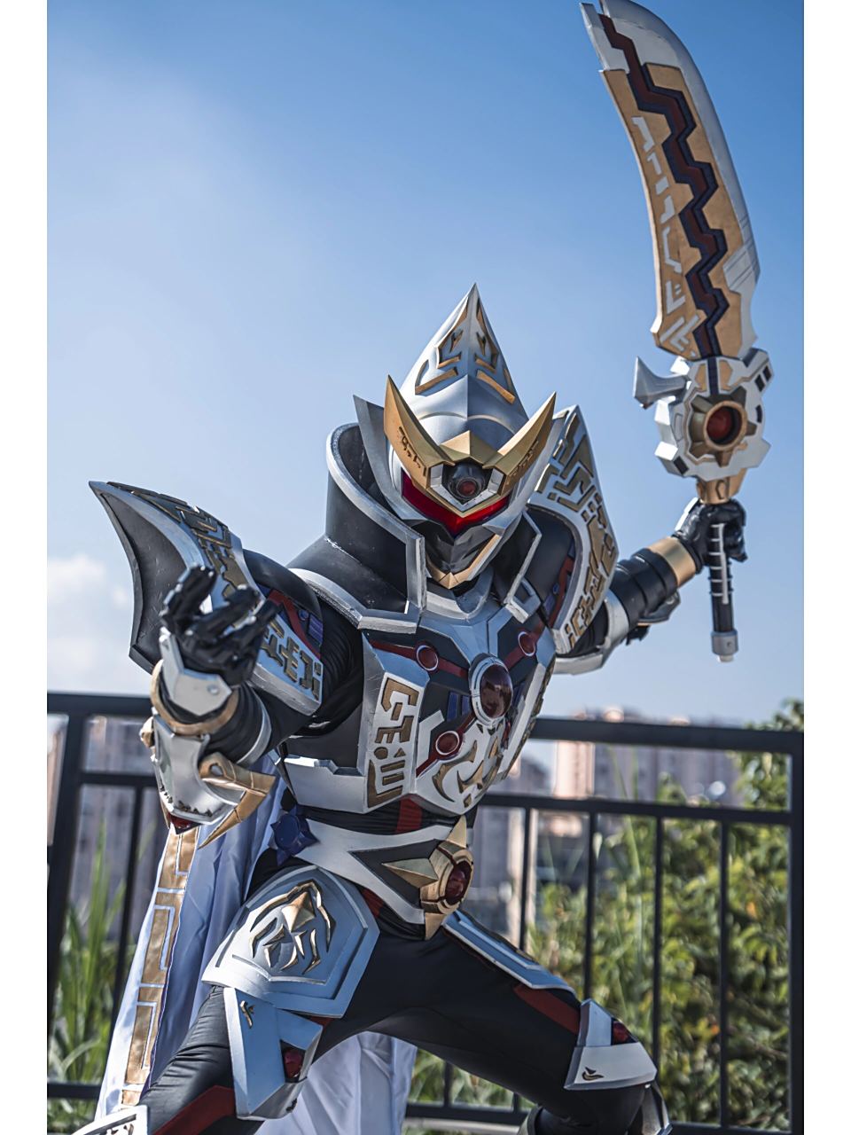 修罗铠甲!合体  摄影