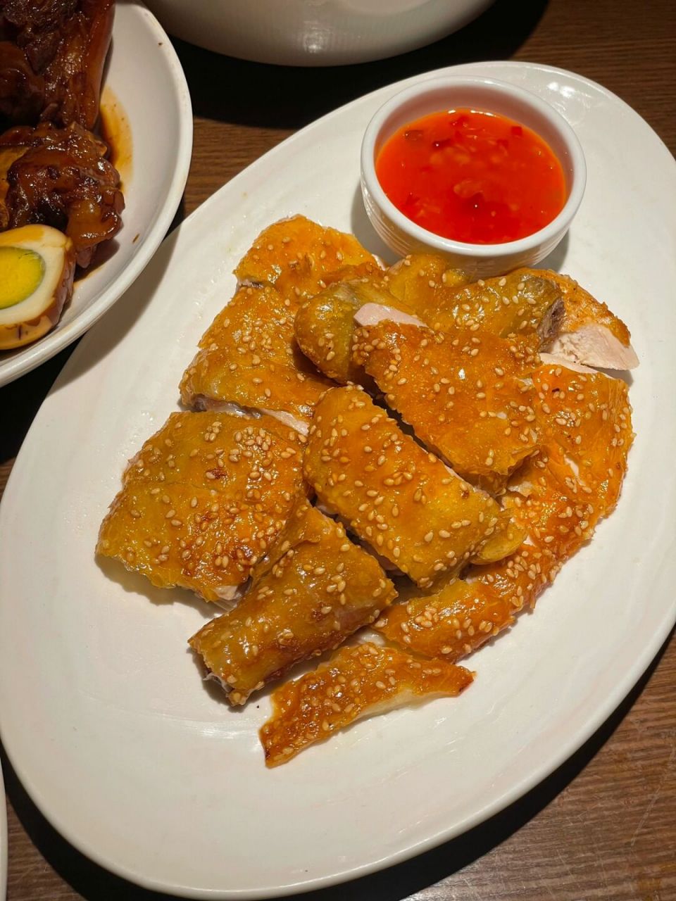 芝麻脆皮鸡我劝你也试试!是好吃的! 外皮脆脆裹