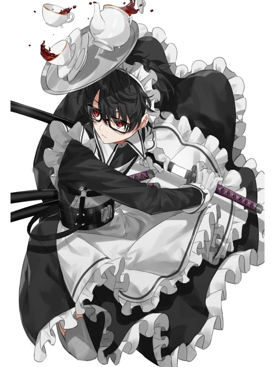 太棒了!男孩子的女仆装 日本画师:赤木涉