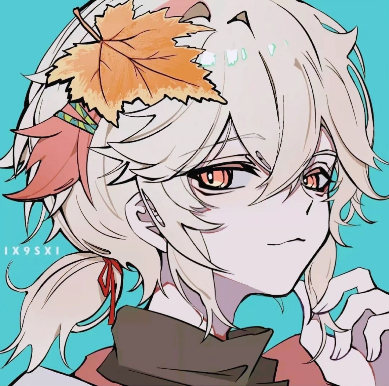 原神枫原万叶/动漫头像 "驻足过去的人,不会有未来"——原神:枫原万叶