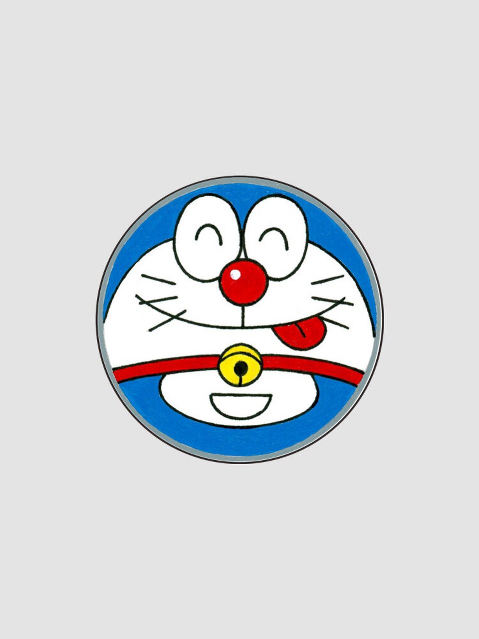 简笔画|画一个可可爱爱的大头哆啦a梦 94内附线稿 临摹图 93木头