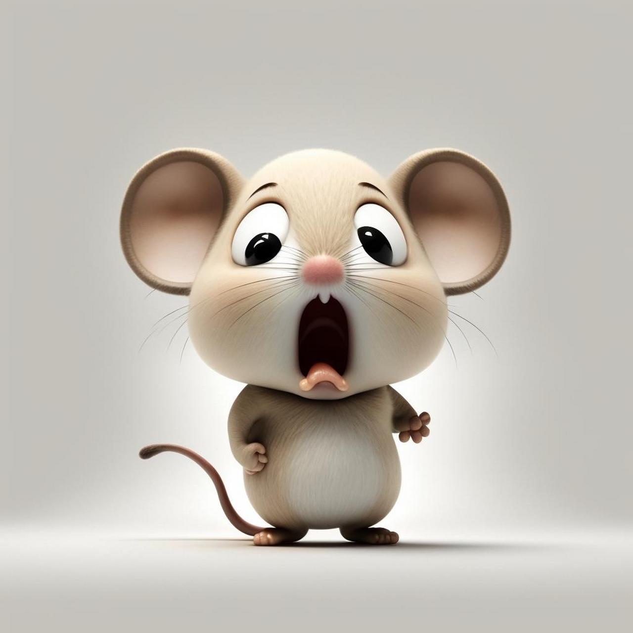 可爱小老鼠头像 微信图片