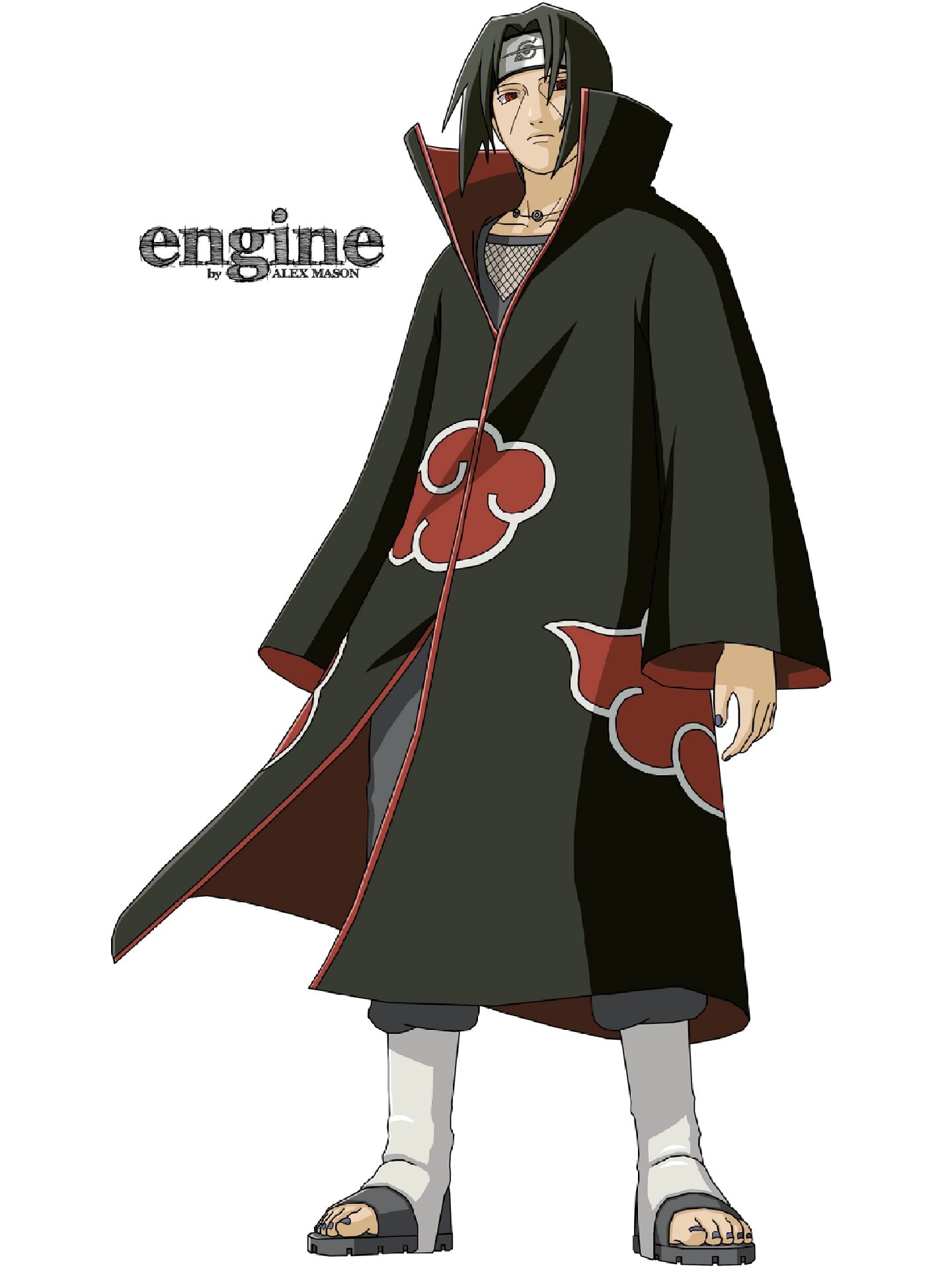 宇智波鼬全身图