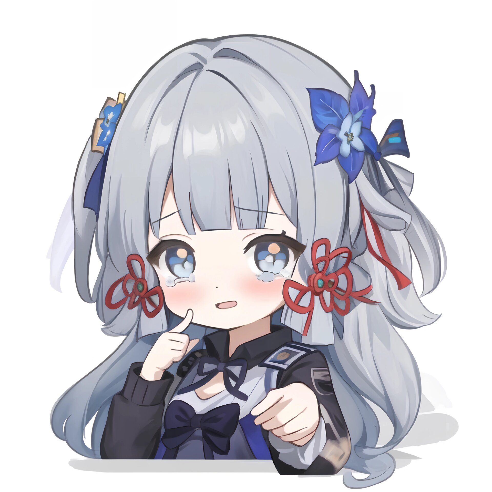 我是绫华的(q版绫华——头像)