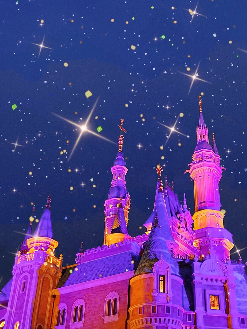 文案 | 朋友圈迪士尼烟花聊天背景图(第78 自制messages背景图 微信