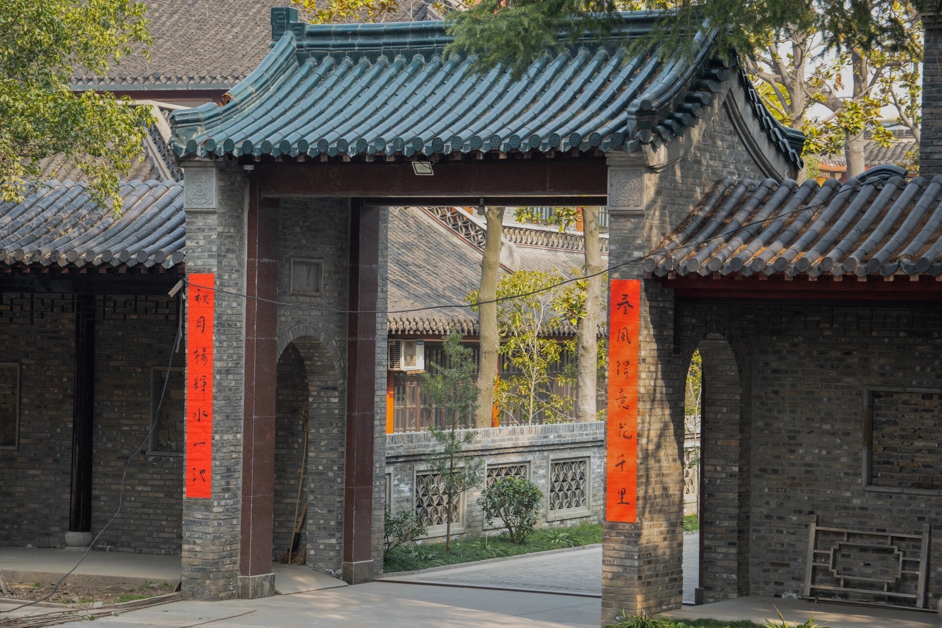 听说是扬州最灵的寺庙     高旻寺