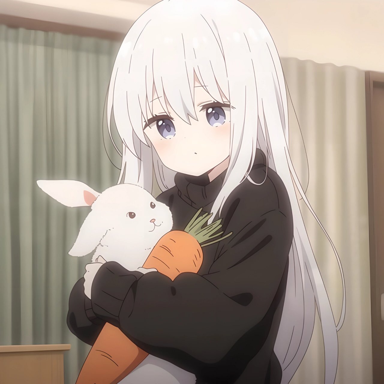 女生头像丨幼稚的话少说,免得太可爱