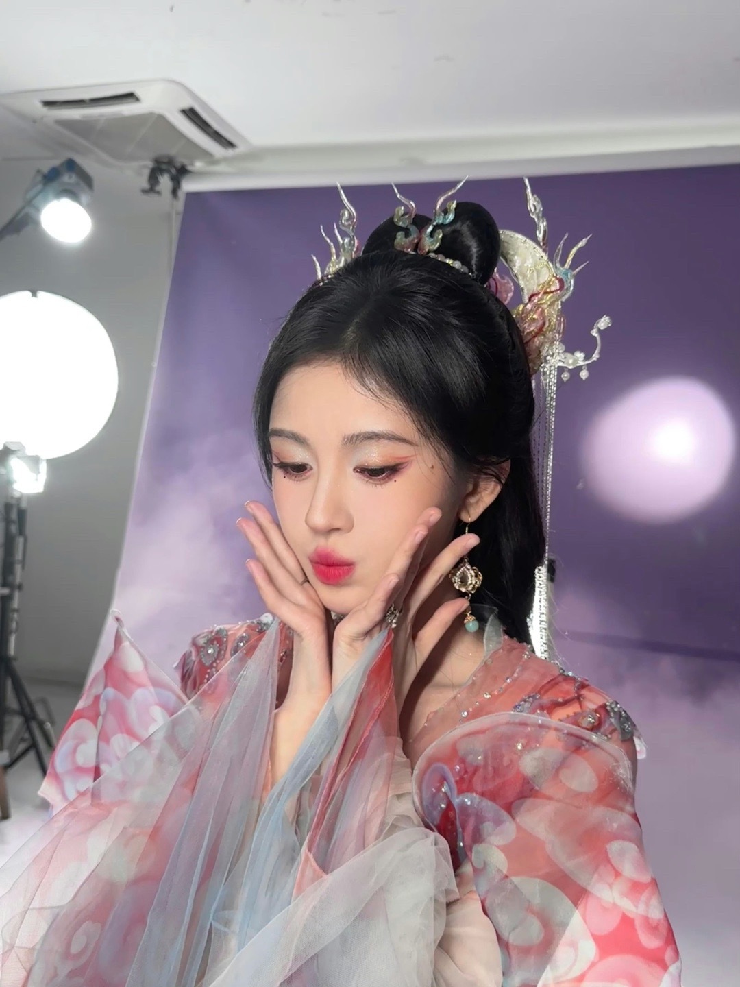 鞠婧祎福气满满#