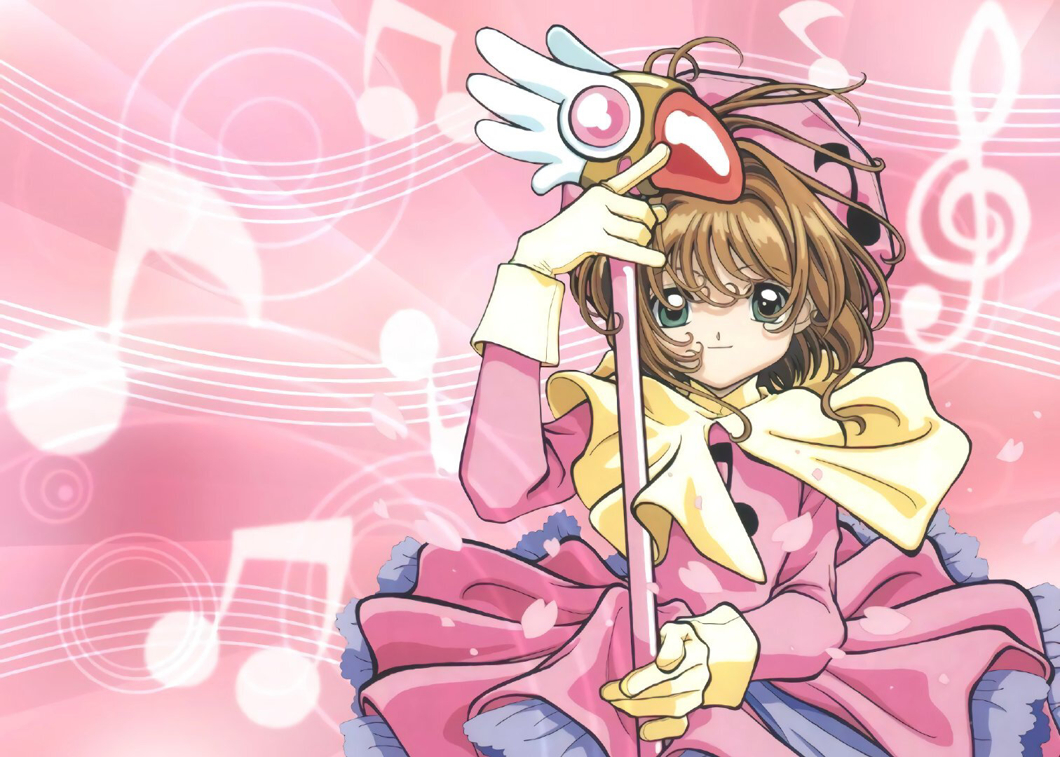 「魔卡少女樱」早期壁纸分享#木之本樱