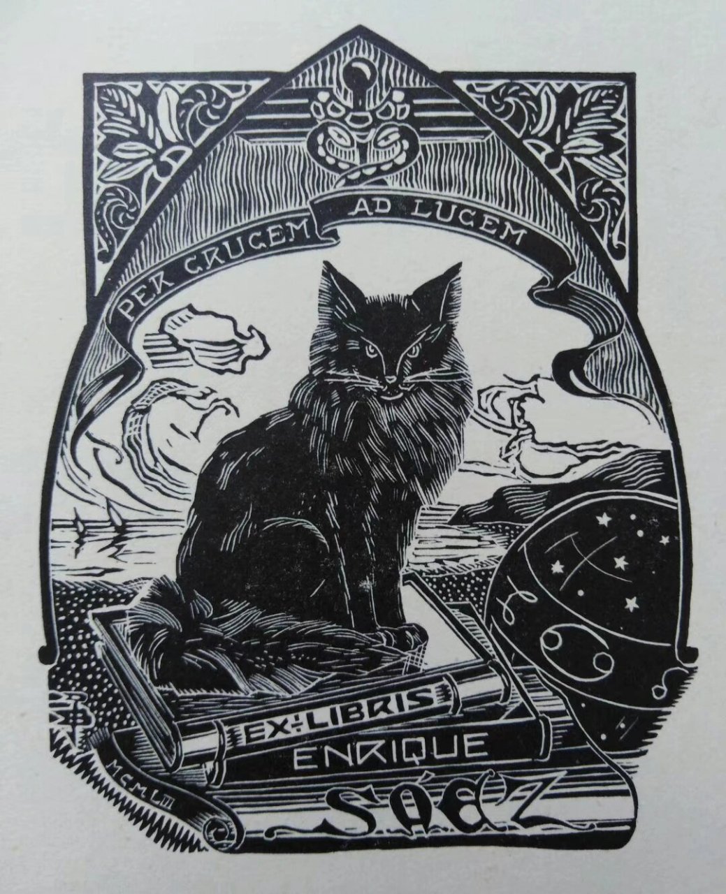 多位艺术家的藏书票作品