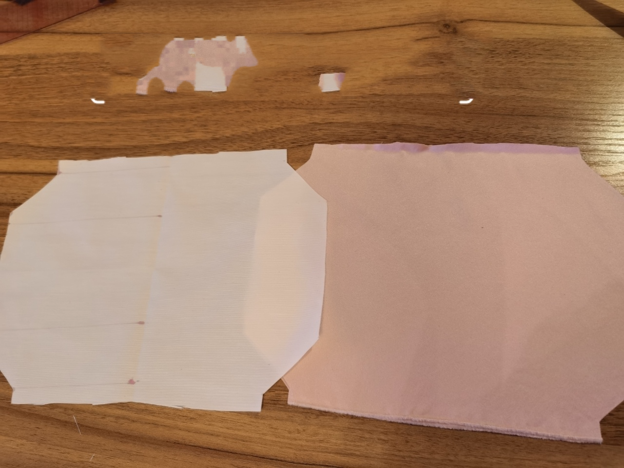 真丝口罩裁剪图