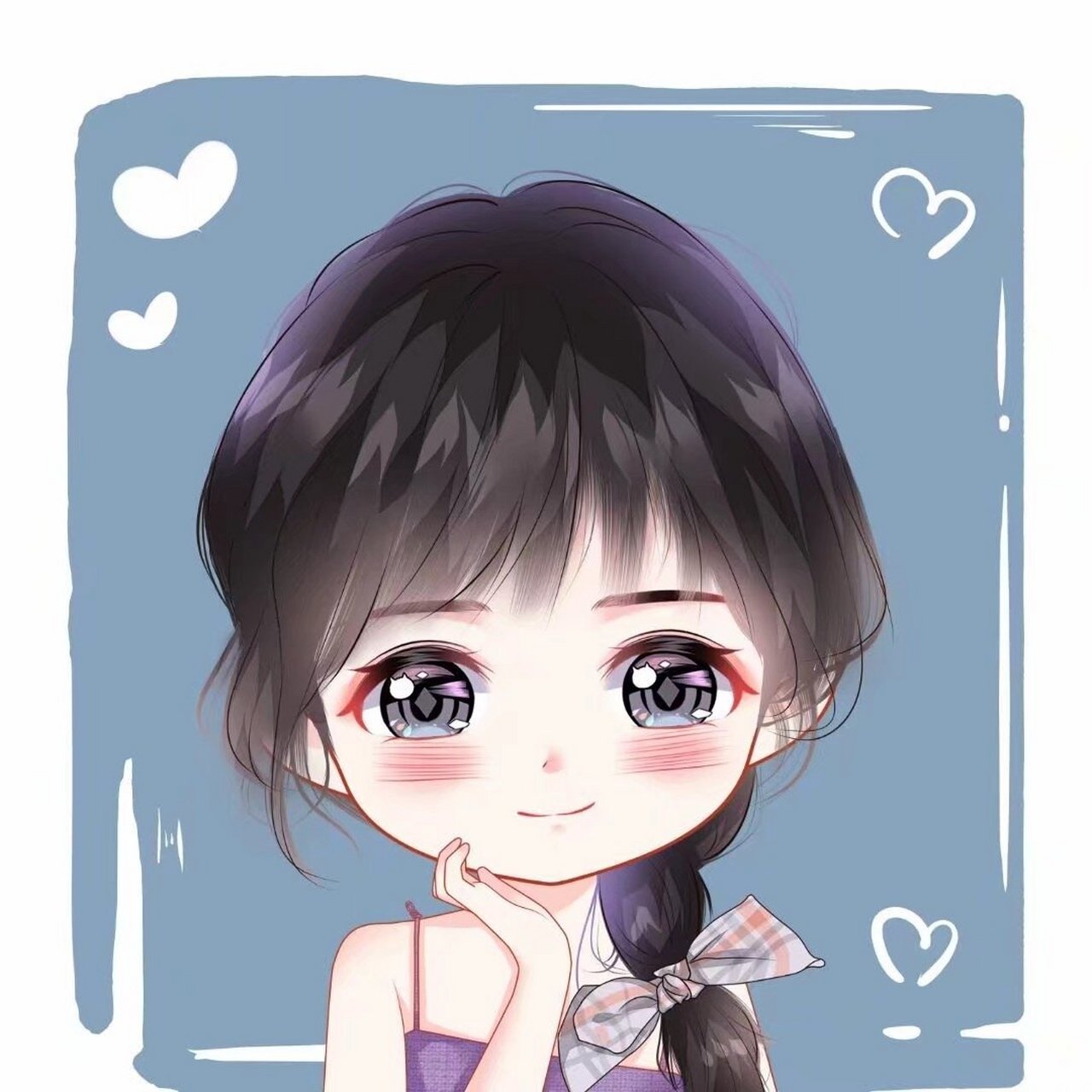 糯米糍q版卡通头像微信头像,女生可爱头像