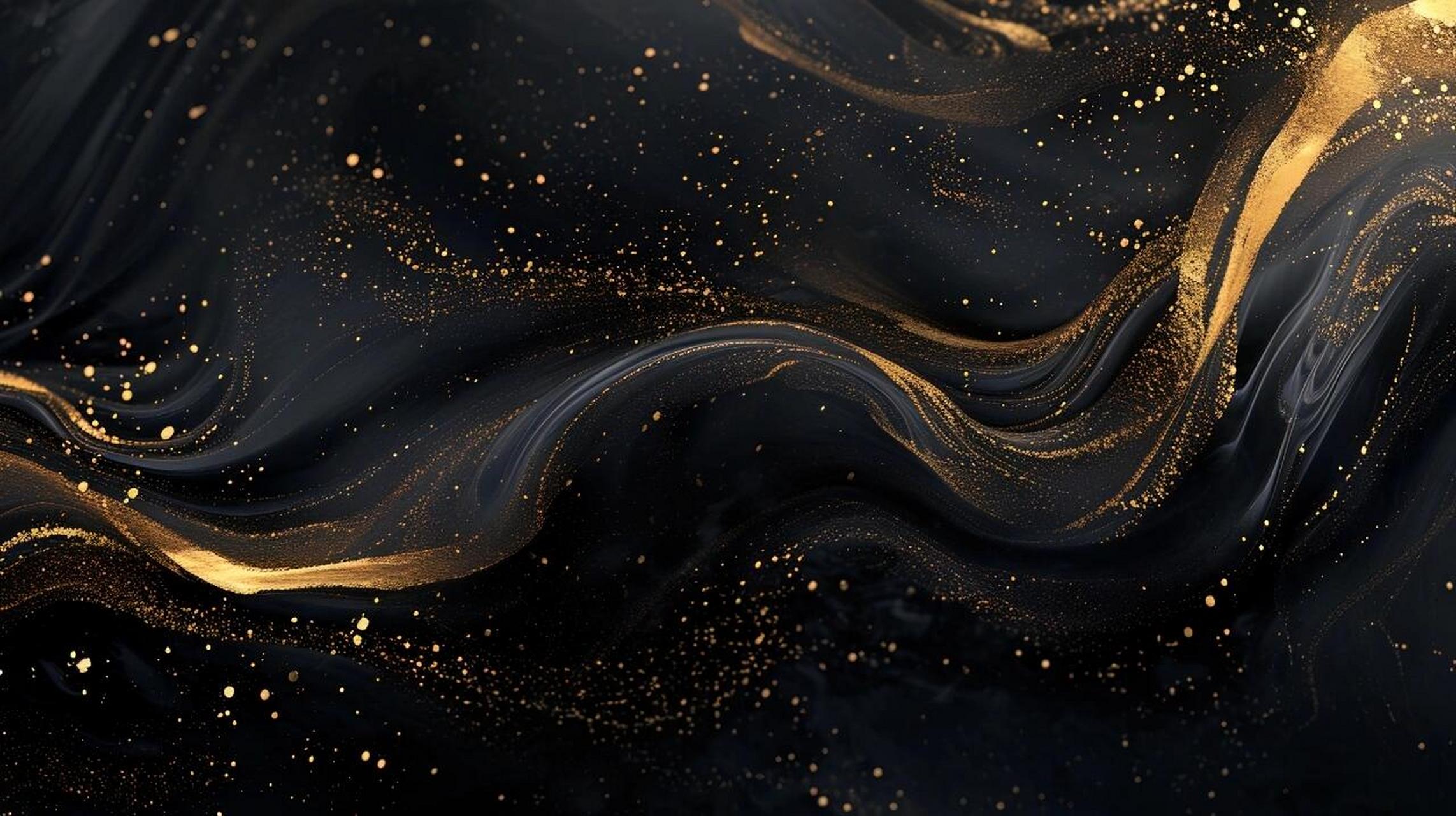 组绝美黑色鎏金背景图8215 030303 黑金配色真的自带高级感