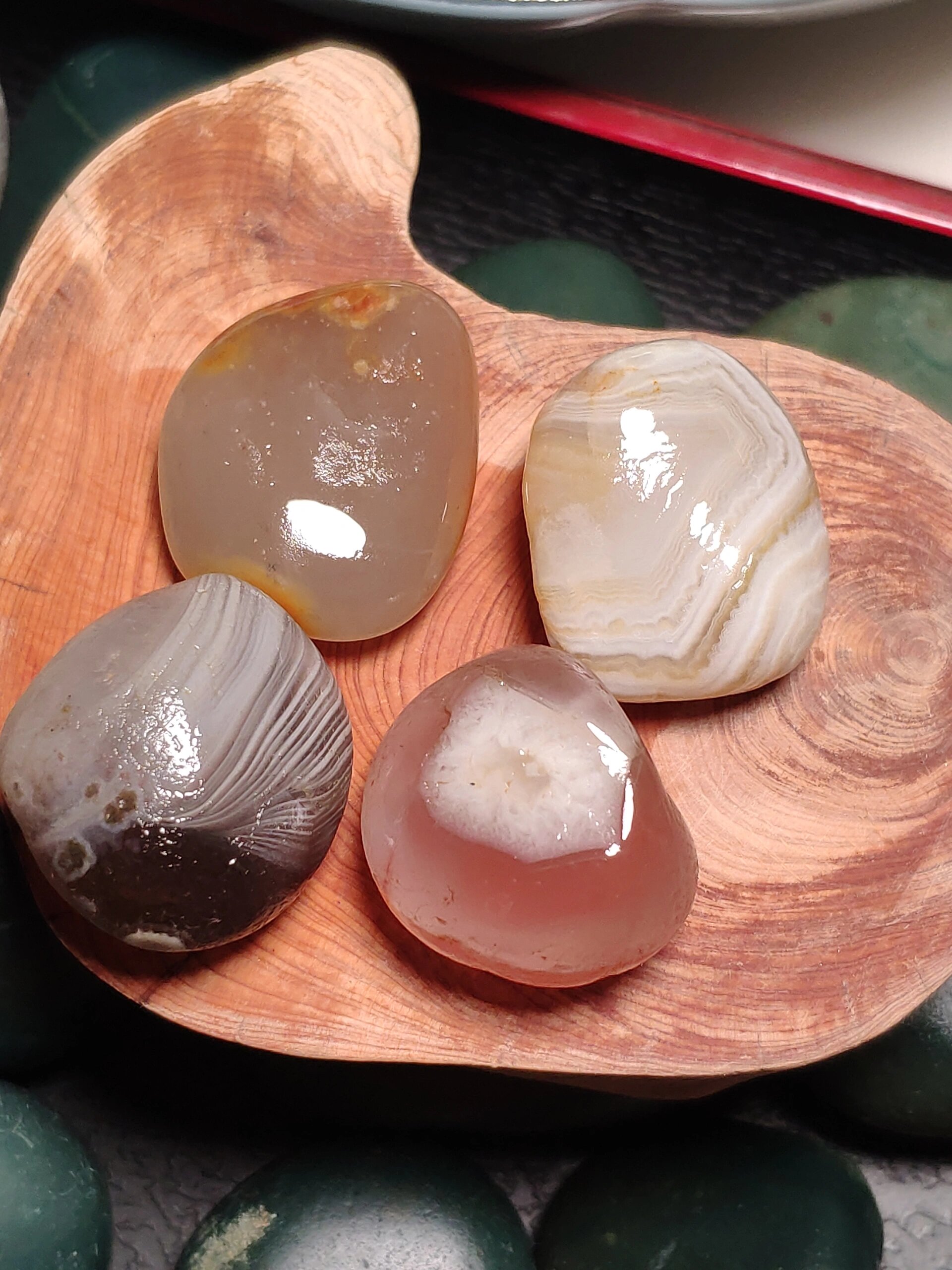 适合做吊坠的雨花石