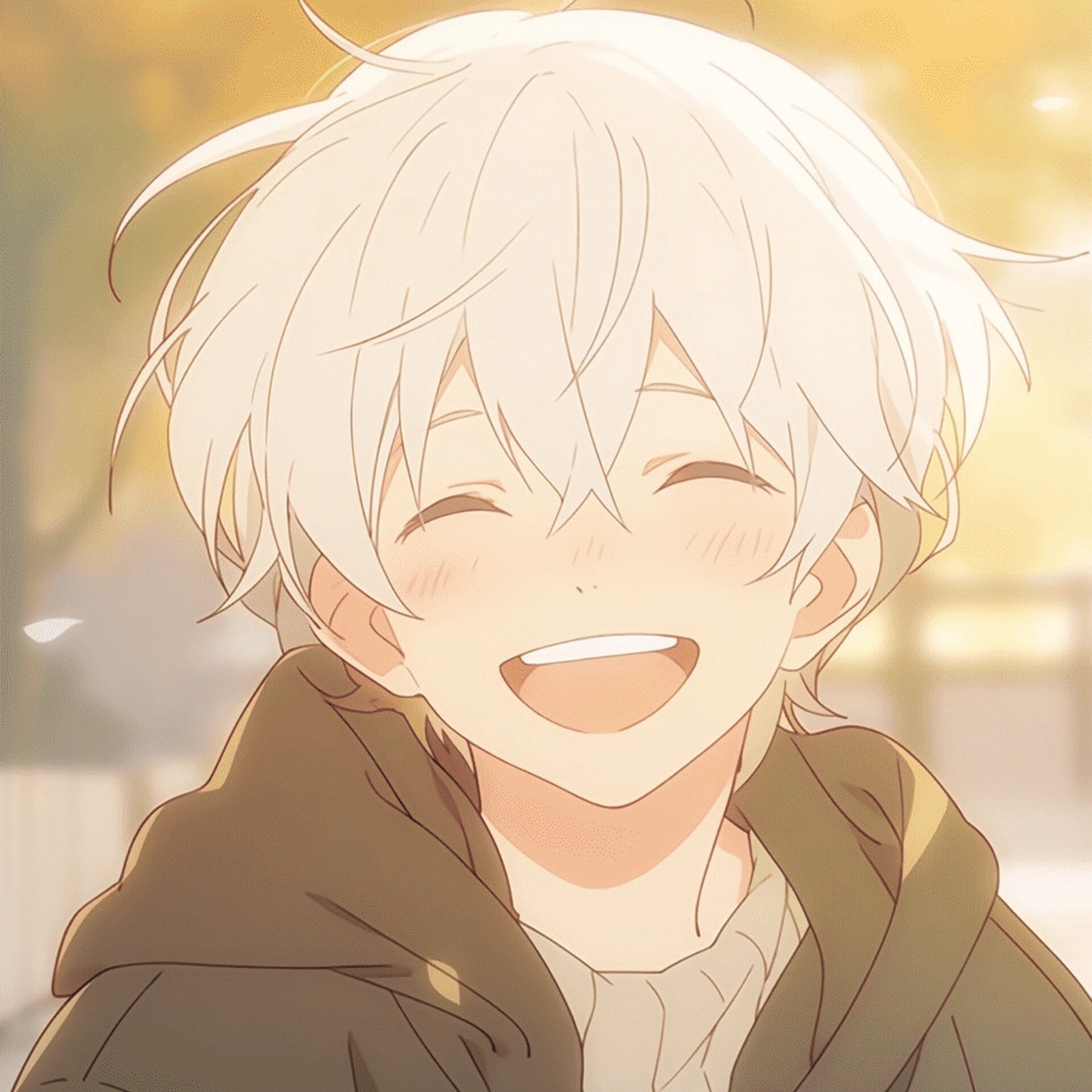 动漫男头|笑容可以治愈一切