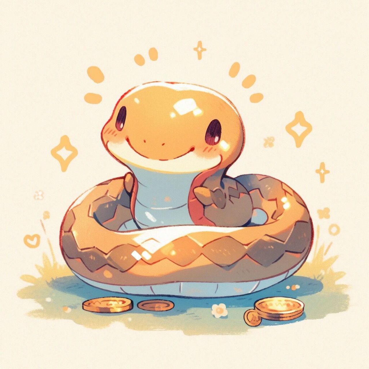 生肖头像-巳蛇 喜欢自取