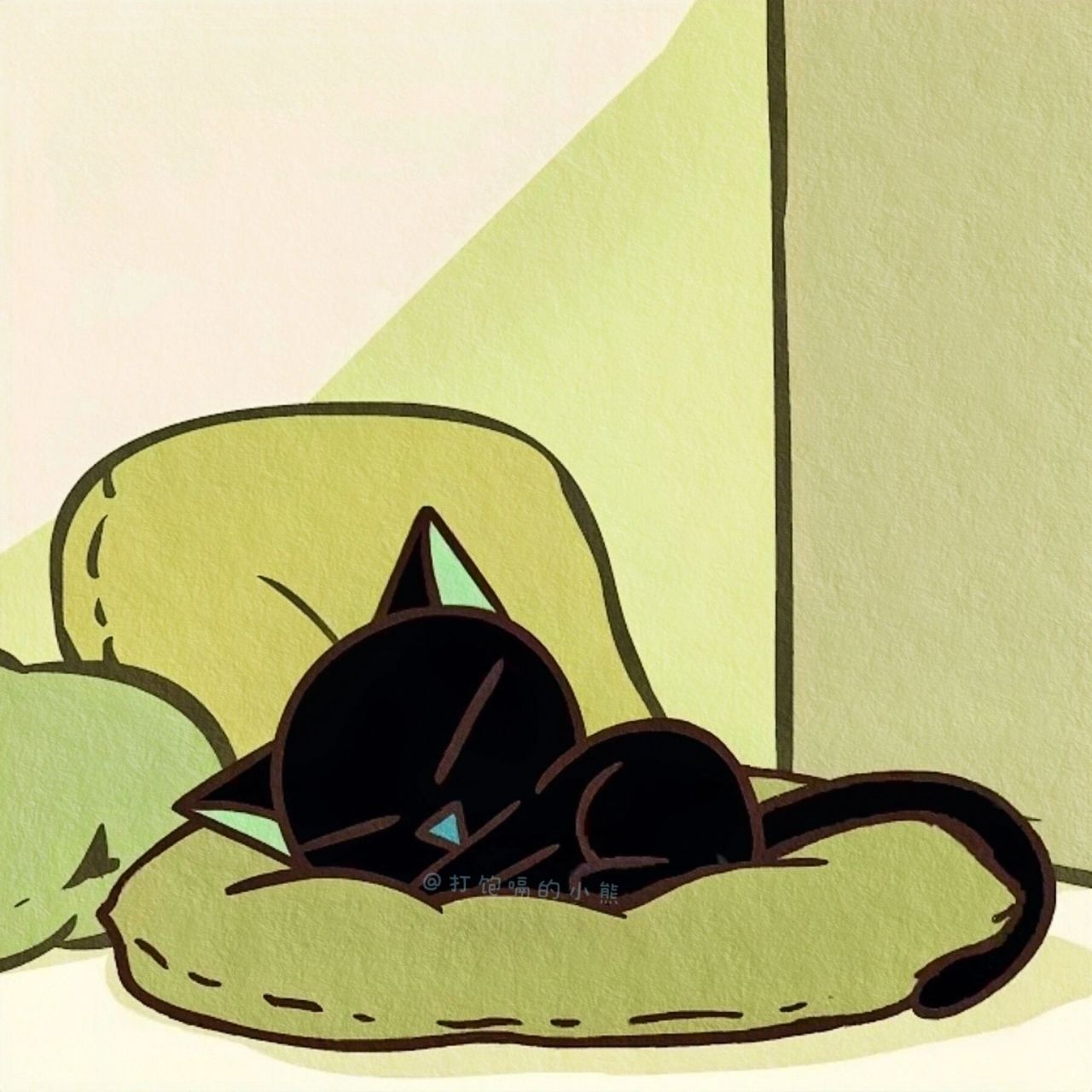 罗小黑战记头像 我又来发小黑啦