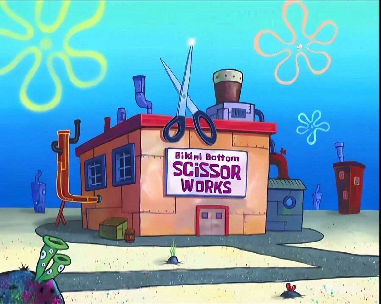 海绵宝宝|建筑(三)