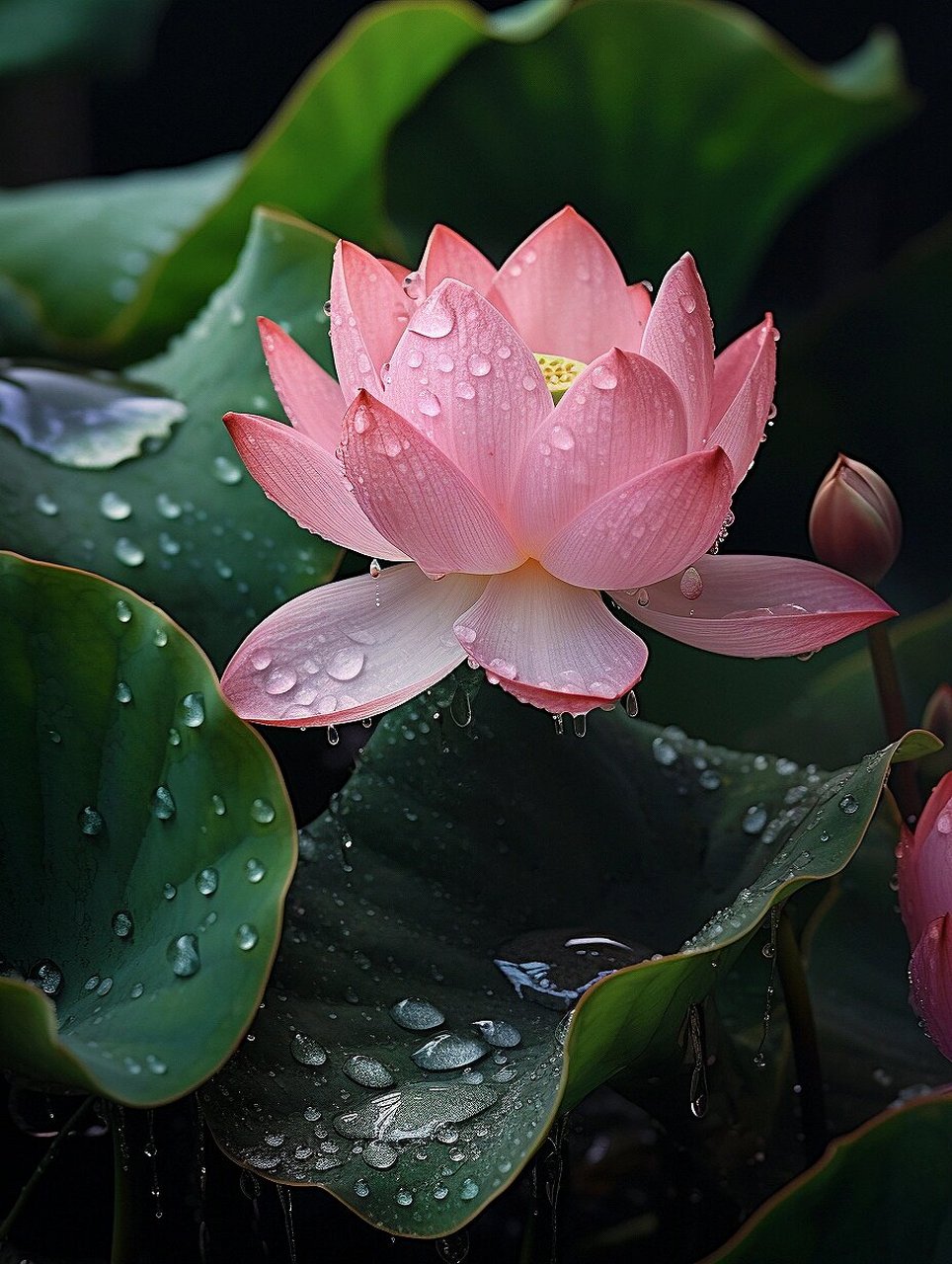 雨后荷花图片大全大图图片