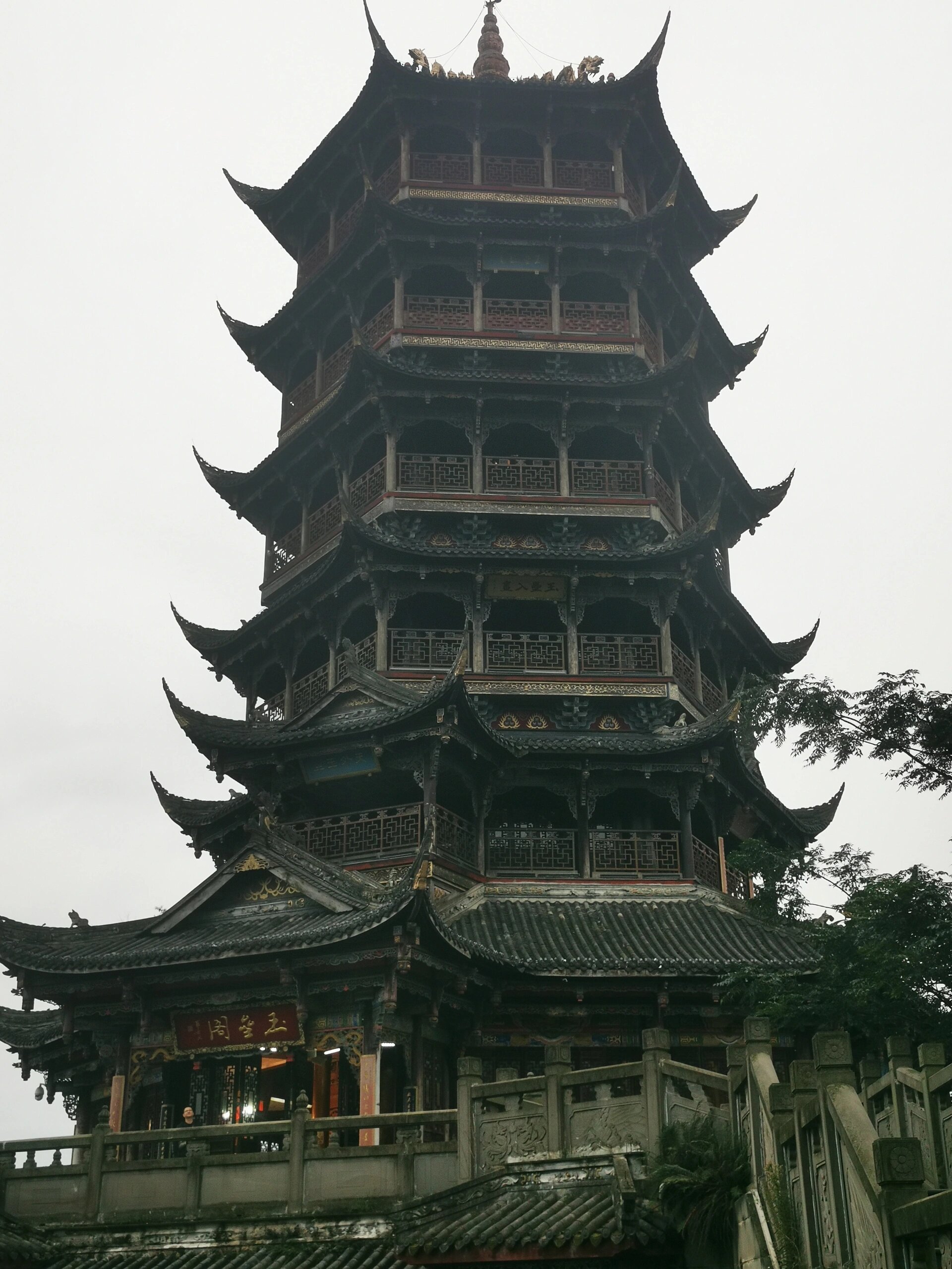 都江堰玉垒阁