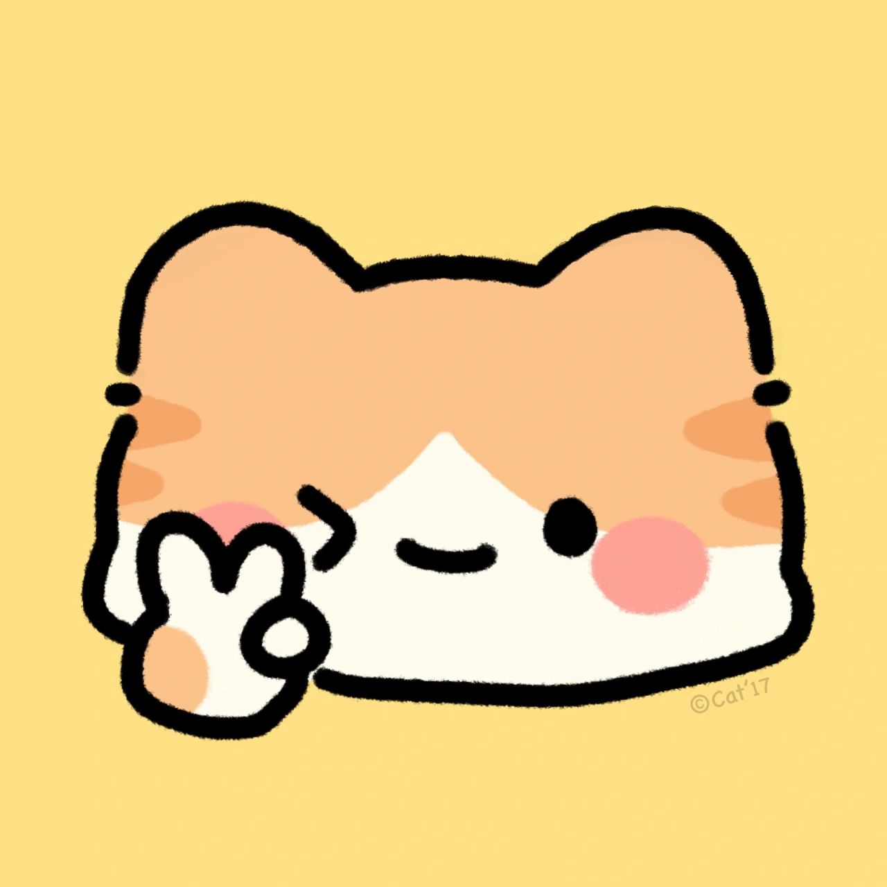 头像|比耶小动物9枚 比耶701570157015 (是谁点的小动物