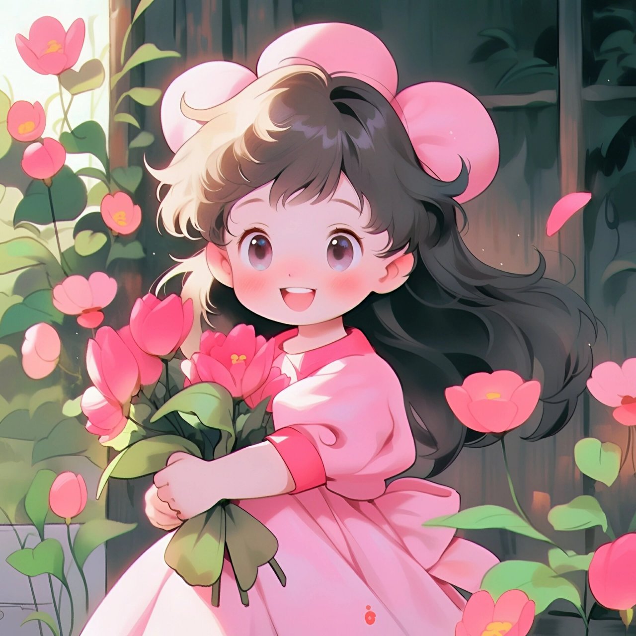 头像||好运莲莲女生头像 生活甜甜,好运莲莲