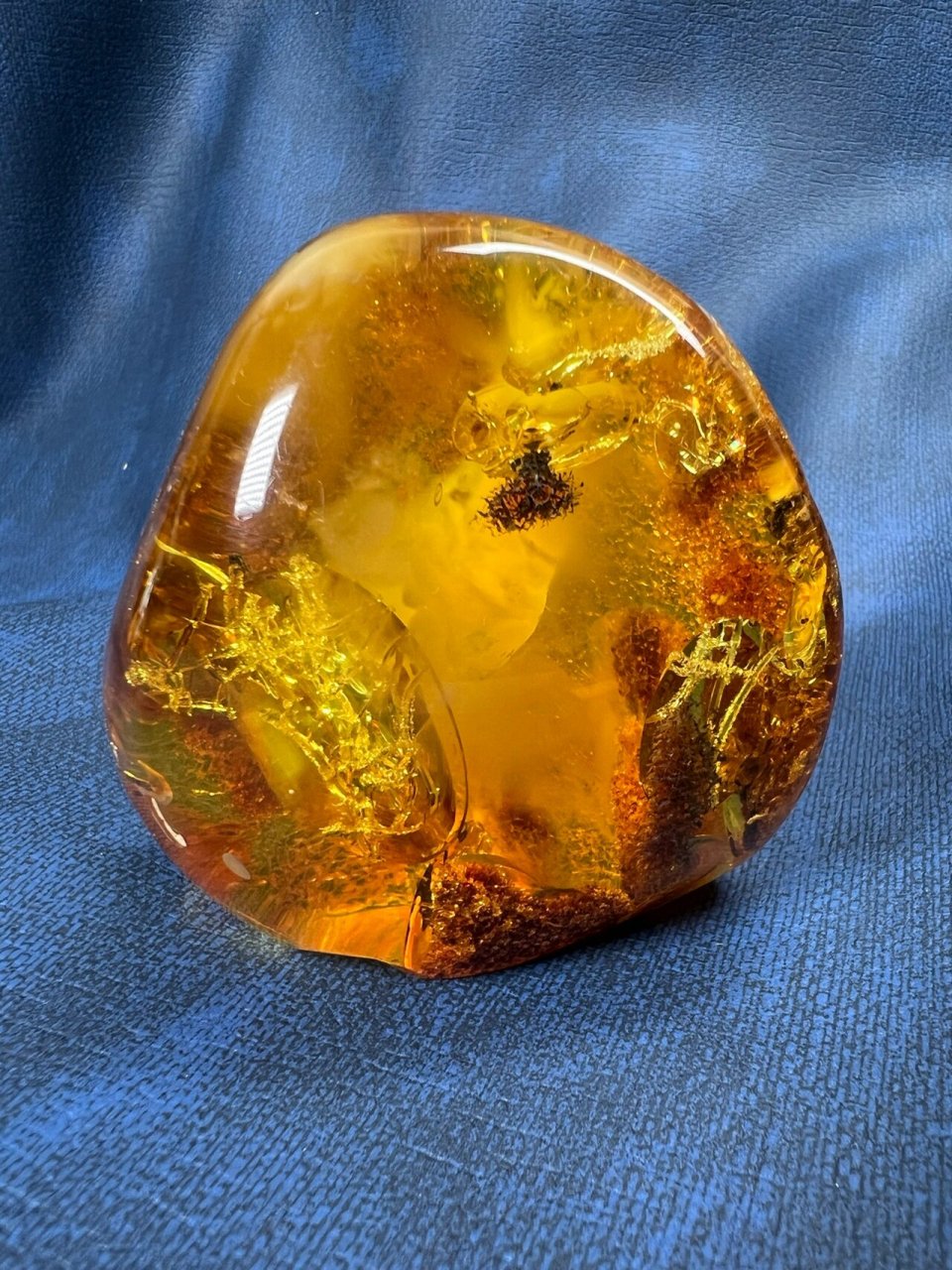 天然的神奇 美美哒绿花珀