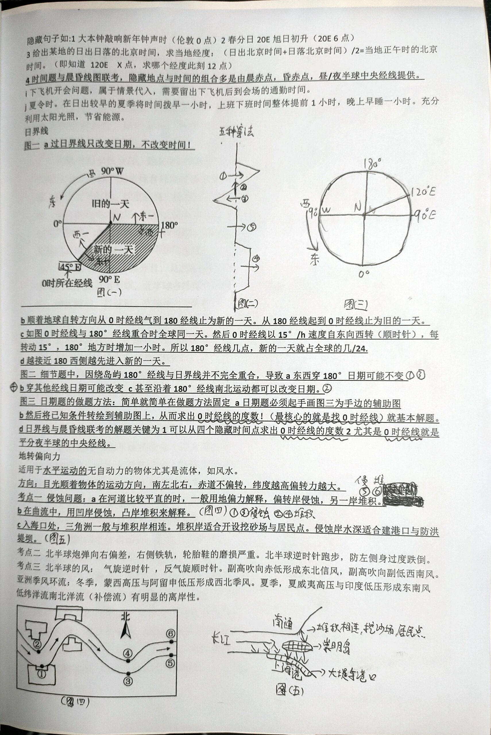 高中地理解题笔记(高中地理例题大全及其解析)  第2张