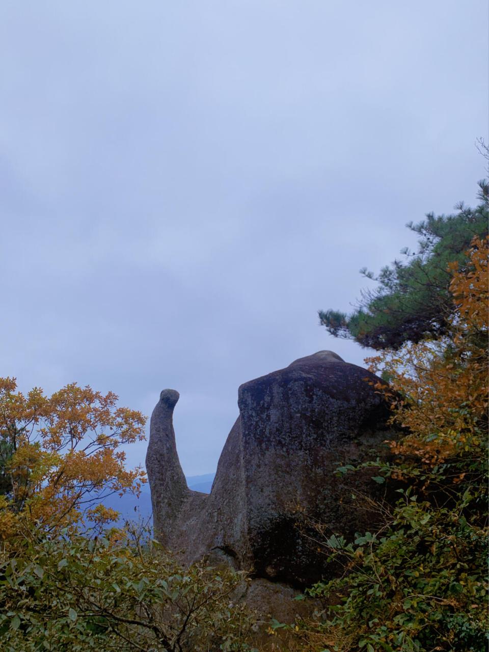 天柱山主峰图片