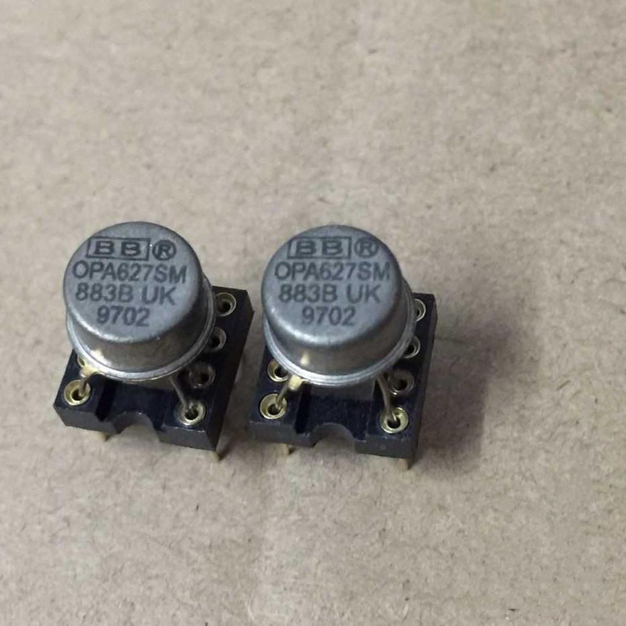 金封单运放拆机搜 进口真品opa627sm uk原装1-5脚60k 已上进口英国