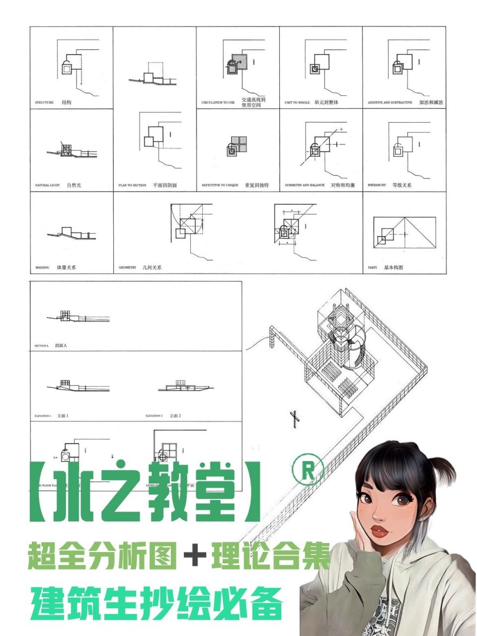 经典建筑分析06——水之教堂 99建筑名称:水之教堂 99建筑师:安藤