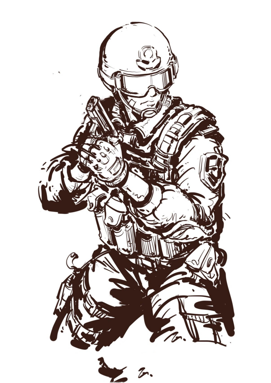 警察系列6| 公安特警| 手抄报 警察系列更新