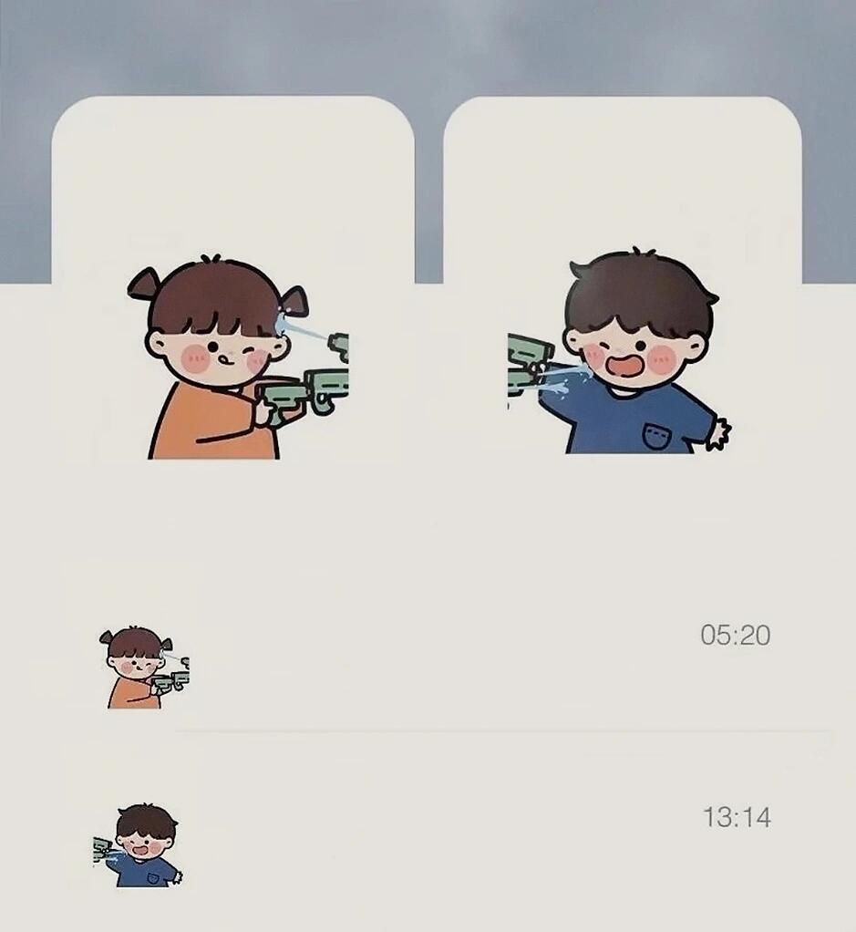 搞笑情侣吵架头像 和对象吵架了就换这个头像吧