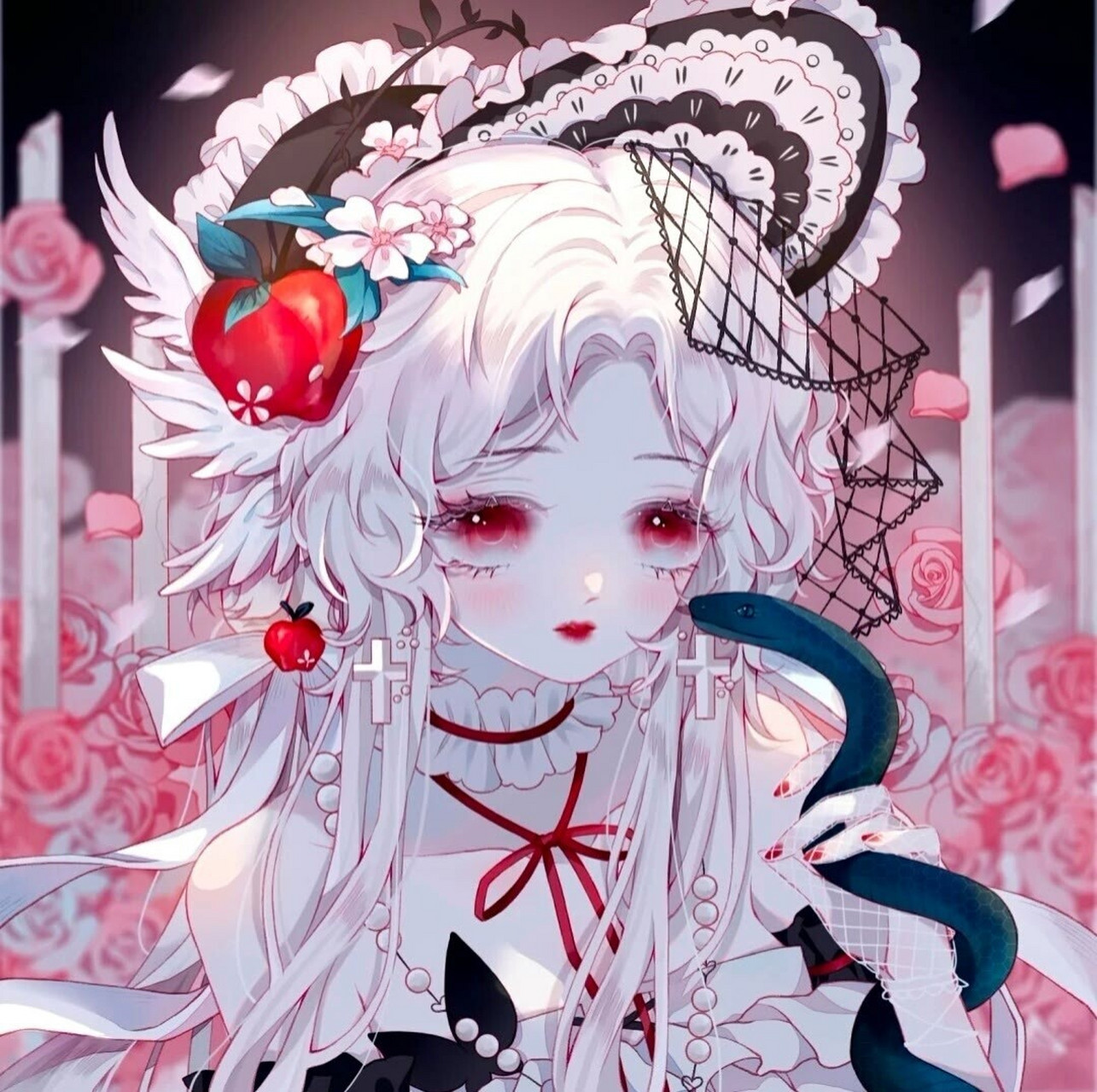 暗黑系可爱动漫女生头像 头像分享