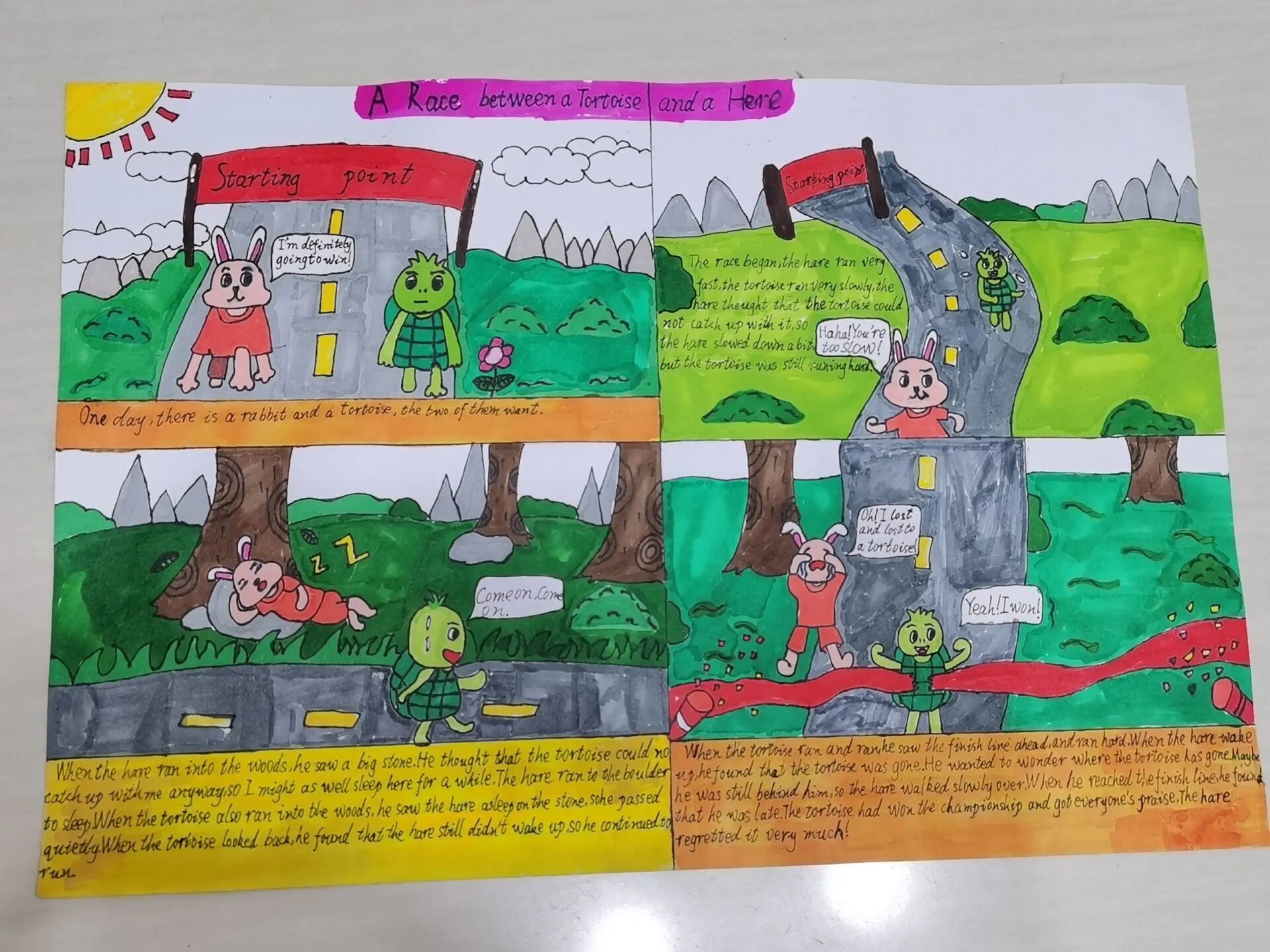 英语故事连环画