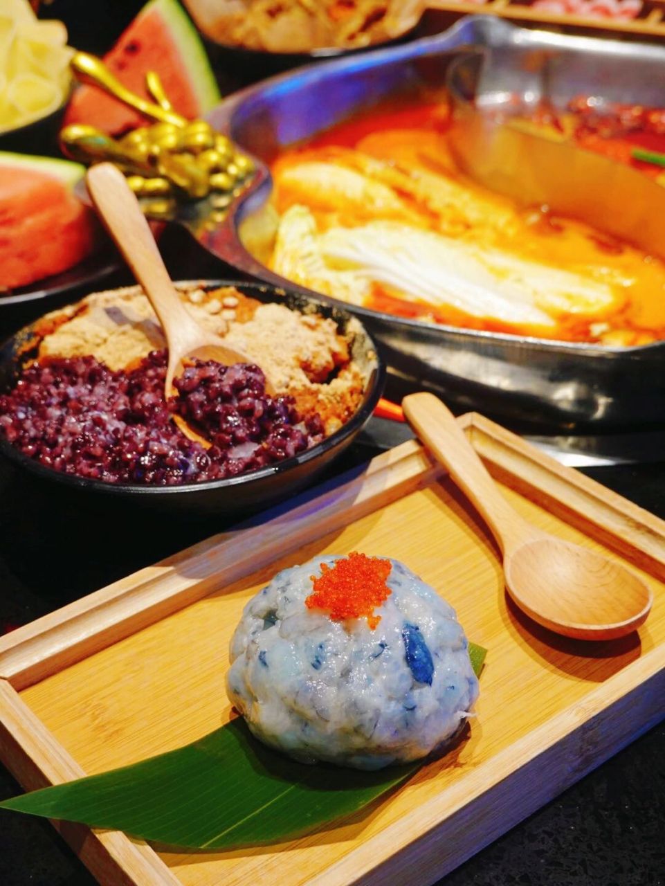 限时58折97南京第二家斗鎏火锅92黑糖紫米冰麻糬91 超绝60