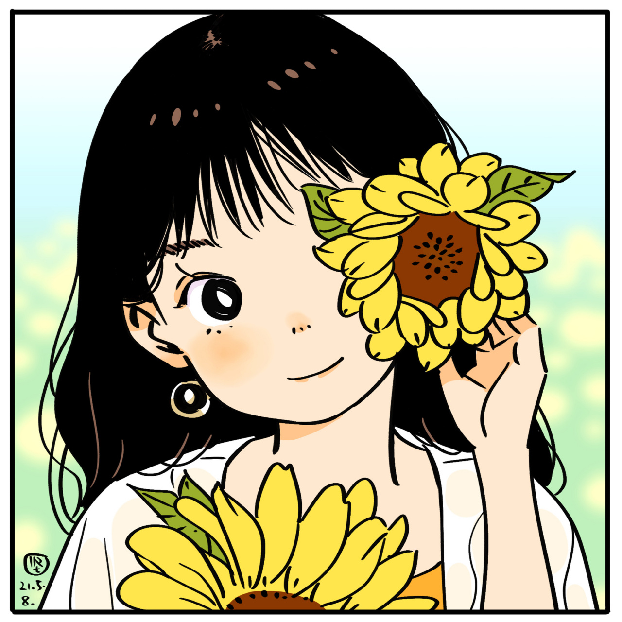 漫画头像 和上一条一样的读者福利,不同的是最后两幅是两位配音演员.