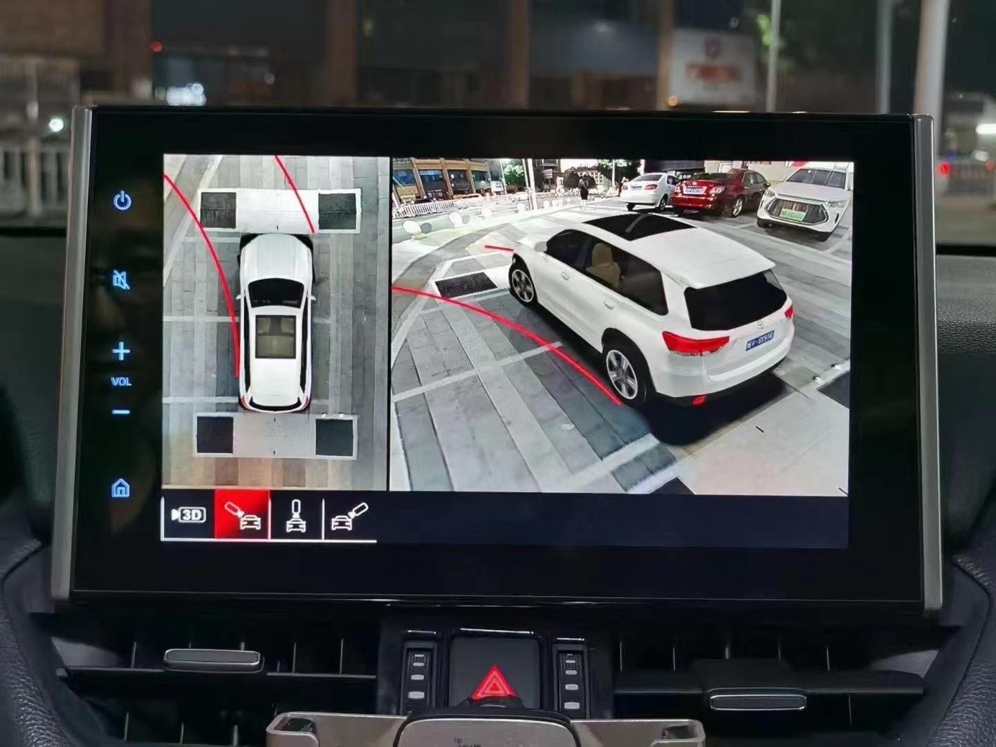 丰田威兰达卡仕达pro360全景影像 带4路行车记录仪 无损安装 支持行车