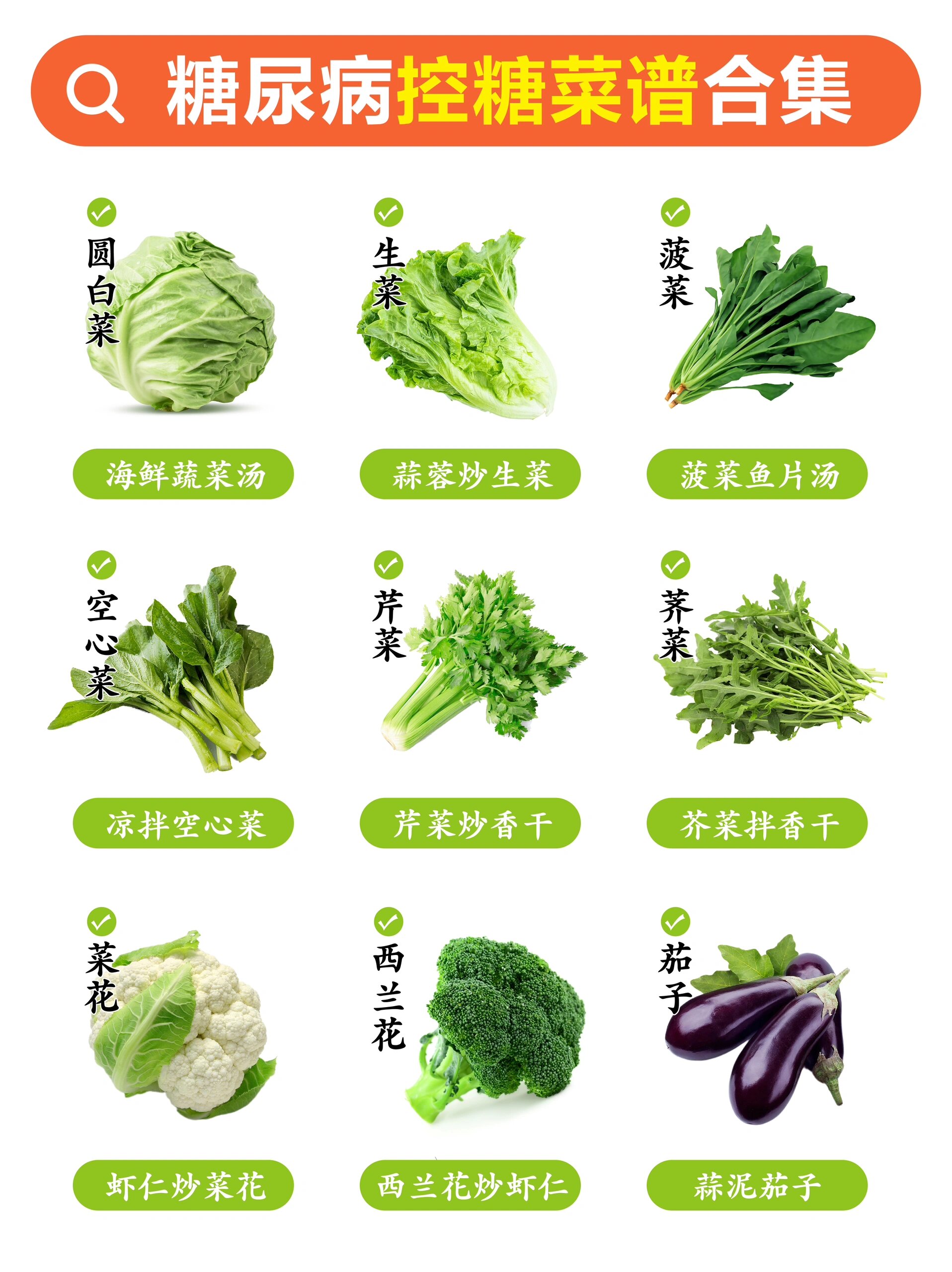 降糖菜100种菜谱图片