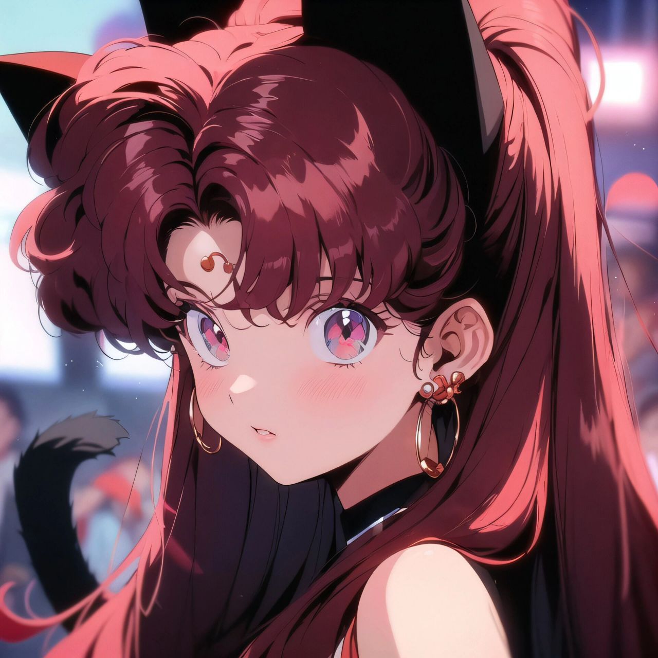 旧漫红色系女头