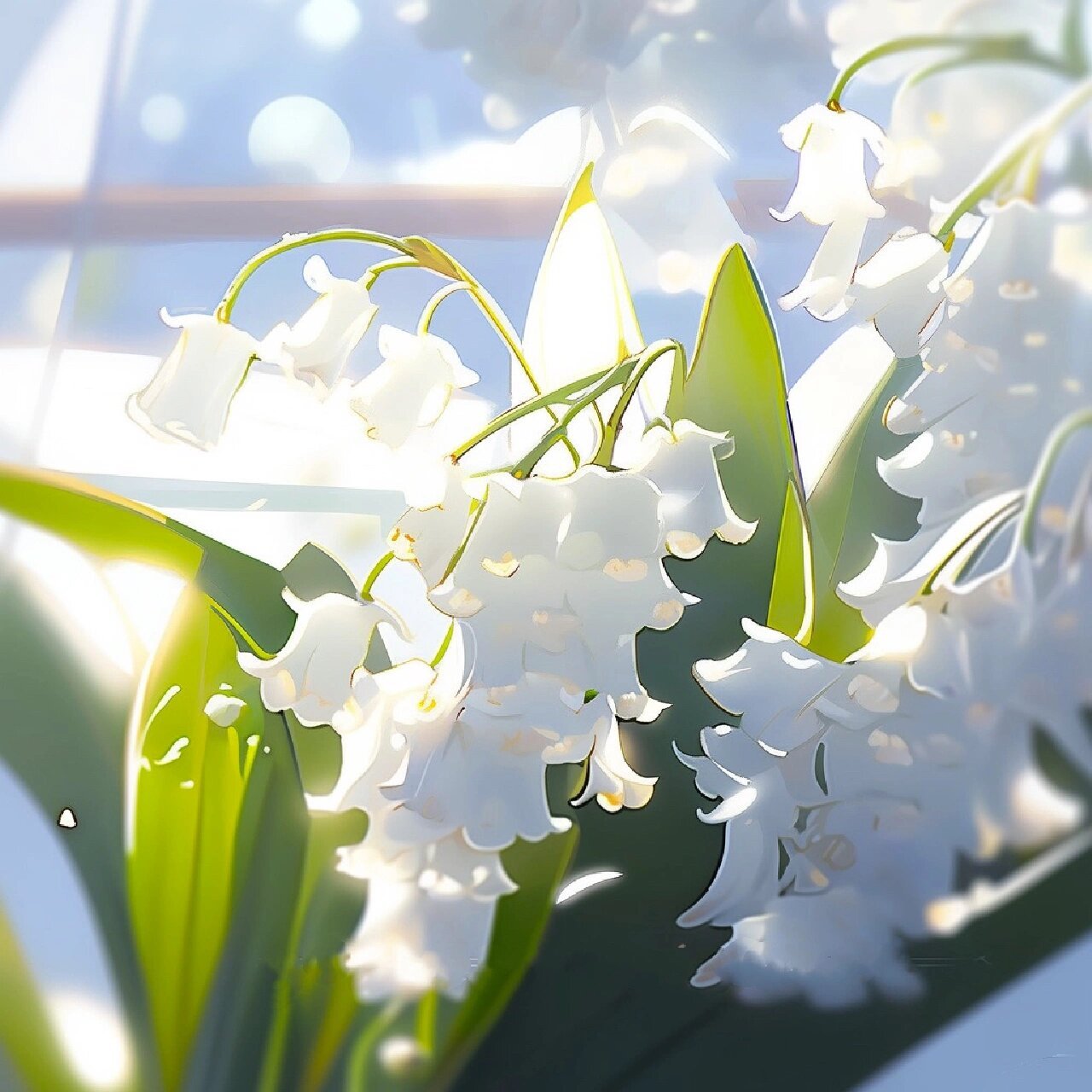 92头像,铃兰花,来自远方的祝福 风吹过 你听到我对你的祝福了吗