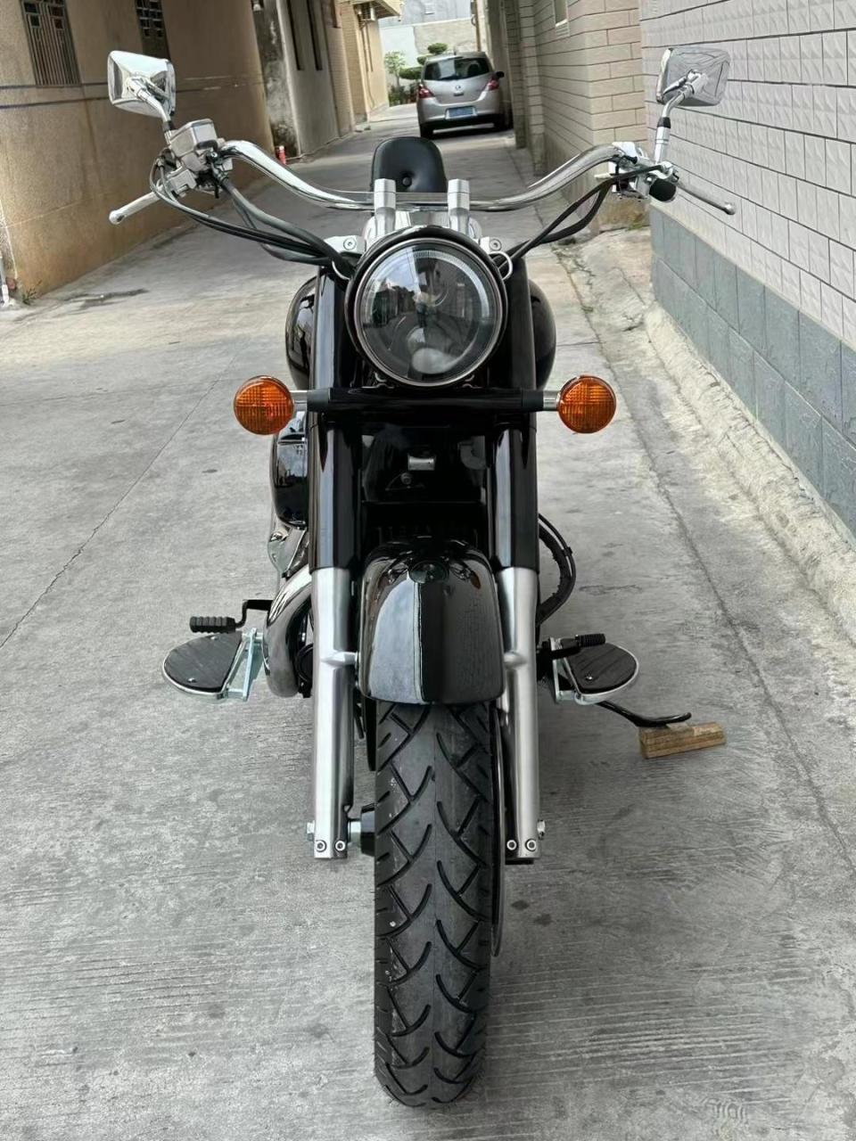 2012年本田沙都400 v型双缸水冷400cc排量 豪华版 双座位带靠背 led