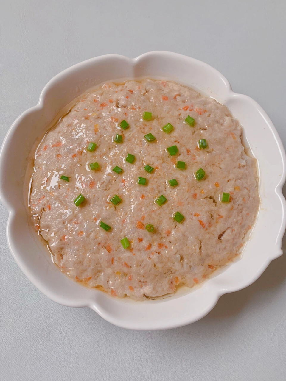 10m 辅食|无蛋版莲藕蒸肉饼 软嫩鲜香～ 宝宝版莲藕蒸肉饼,软嫩鲜香,