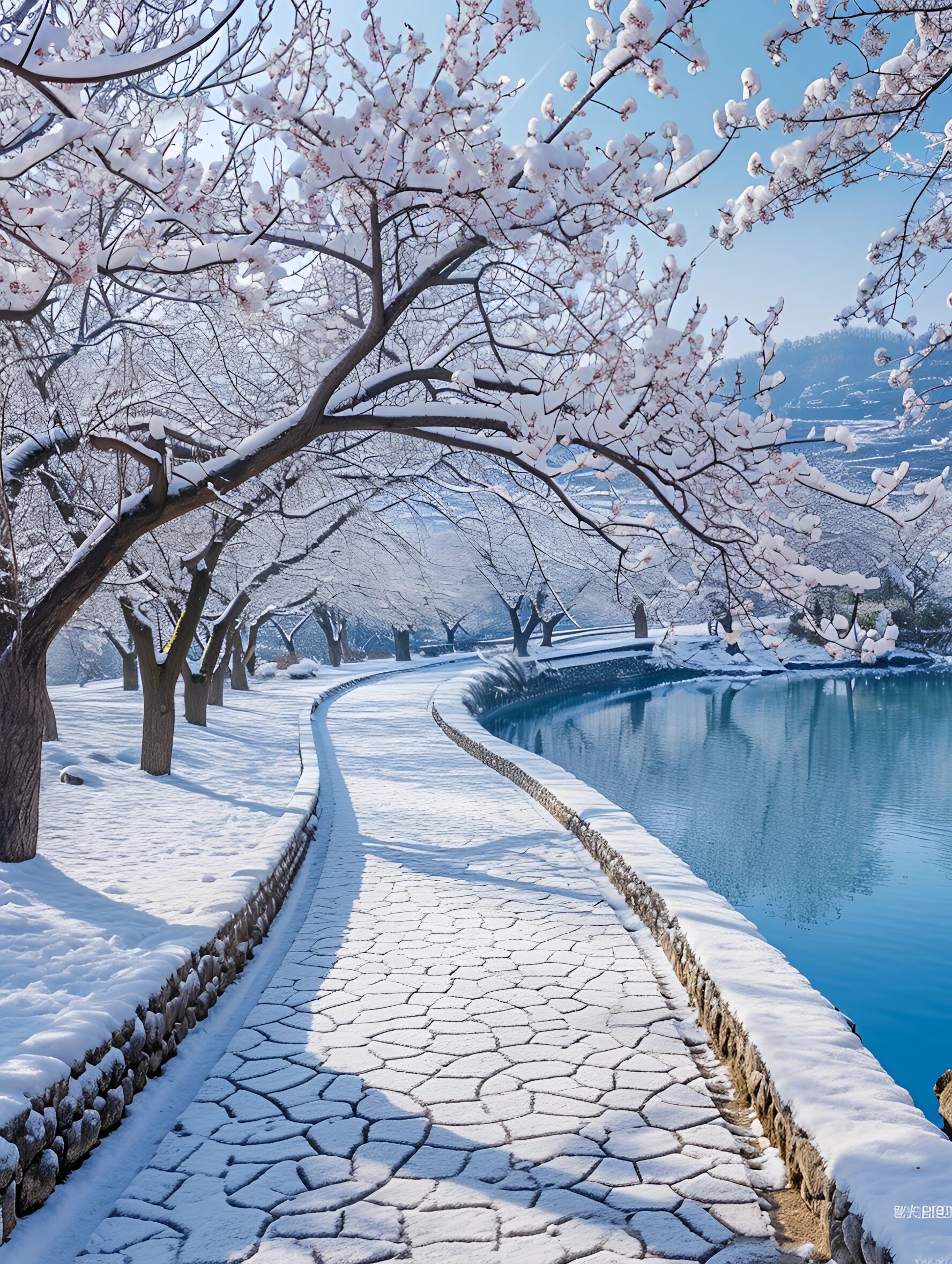 雪景真的很美,能治愈人的心灵