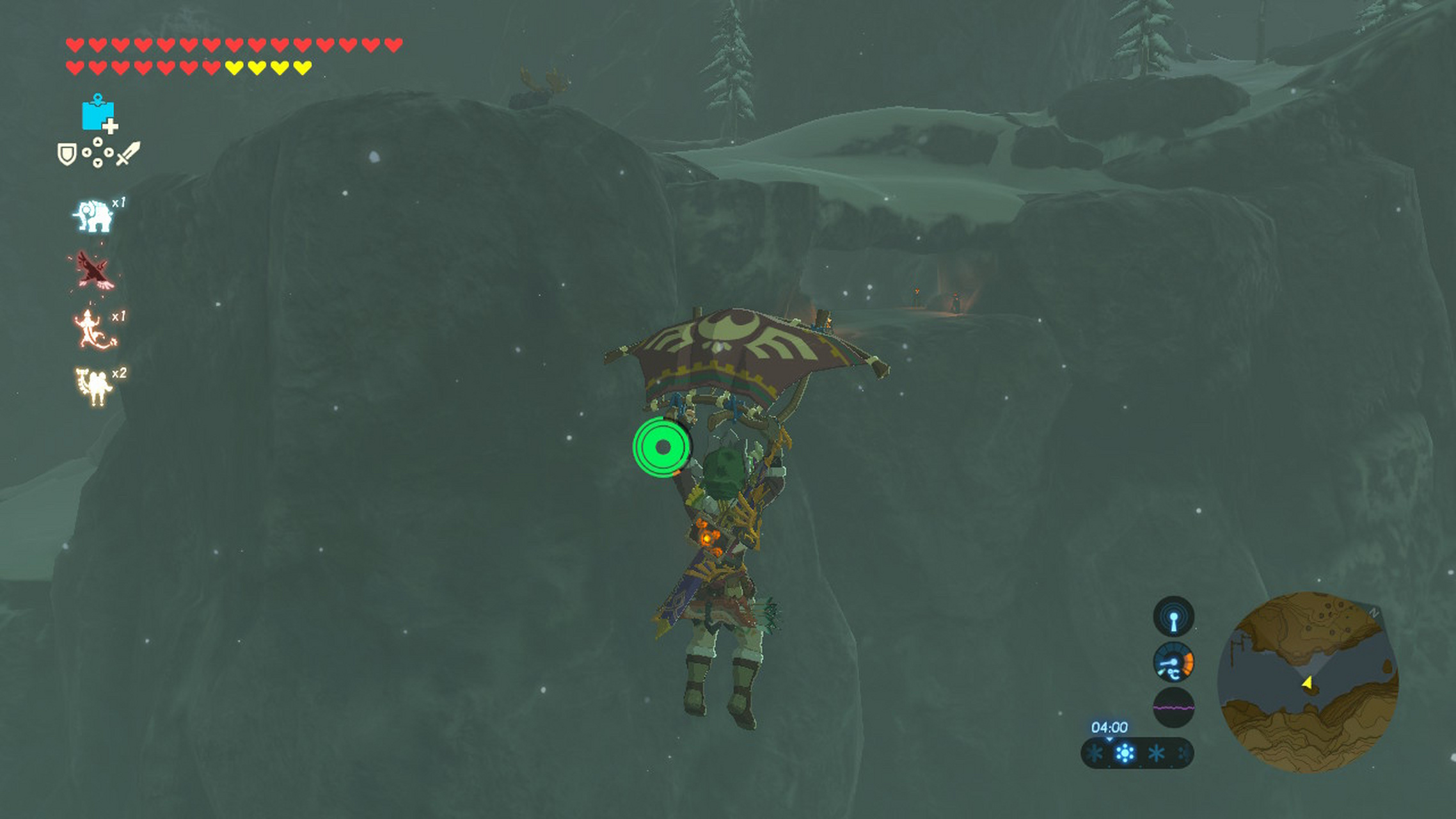 【海布拉之塔隐藏神庙→库姆的秘泉】 虽然感应器一直在响,一开始没